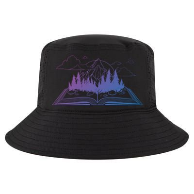 Bookish Adventure Storytelling Imagination Fiction Bookworm Gift Cool Comfort Performance Bucket Hat