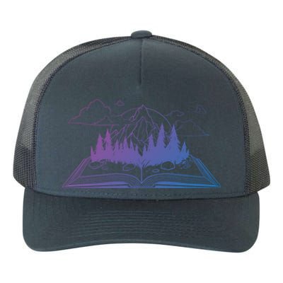 Bookish Adventure Storytelling Imagination Fiction Bookworm Gift Yupoong Adult 5-Panel Trucker Hat