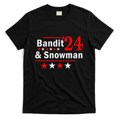 Bandit And Snowman 2024 Election T-Shirt