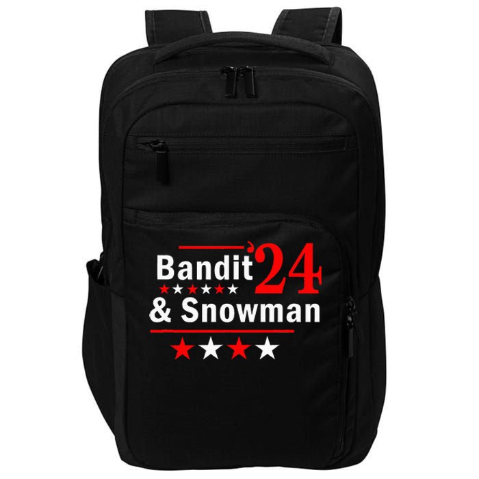 Bandit And Snowman 2024 Election Impact Tech Backpack