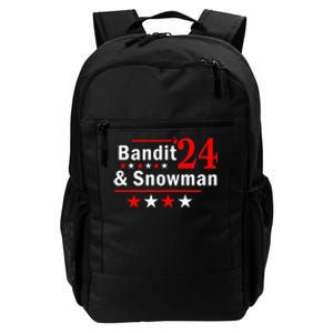 Bandit And Snowman 2024 Election Daily Commute Backpack