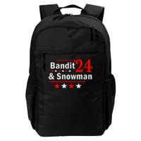 Bandit And Snowman 2024 Election Daily Commute Backpack