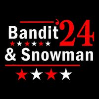 Bandit And Snowman 2024 Election Magnet