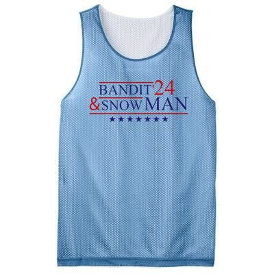 Bandit And Snowman 2024 Election Mesh Reversible Basketball Jersey Tank