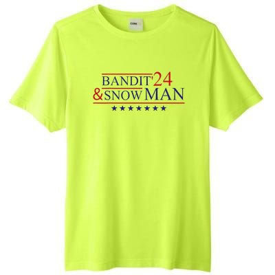 Bandit And Snowman 2024 Election Tall Fusion ChromaSoft Performance T-Shirt