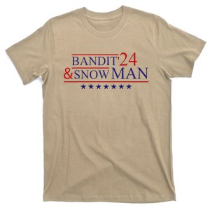 Bandit And Snowman 2024 Election T-Shirt