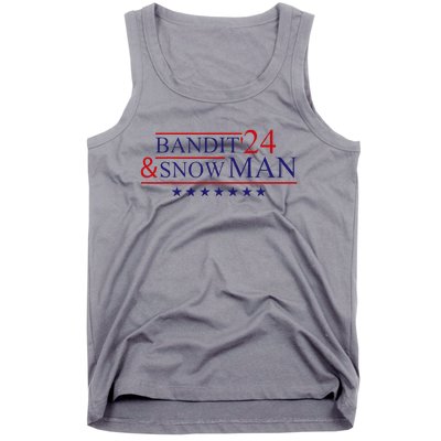 Bandit And Snowman 2024 Election Tank Top