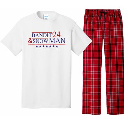 Bandit And Snowman 2024 Election Pajama Set