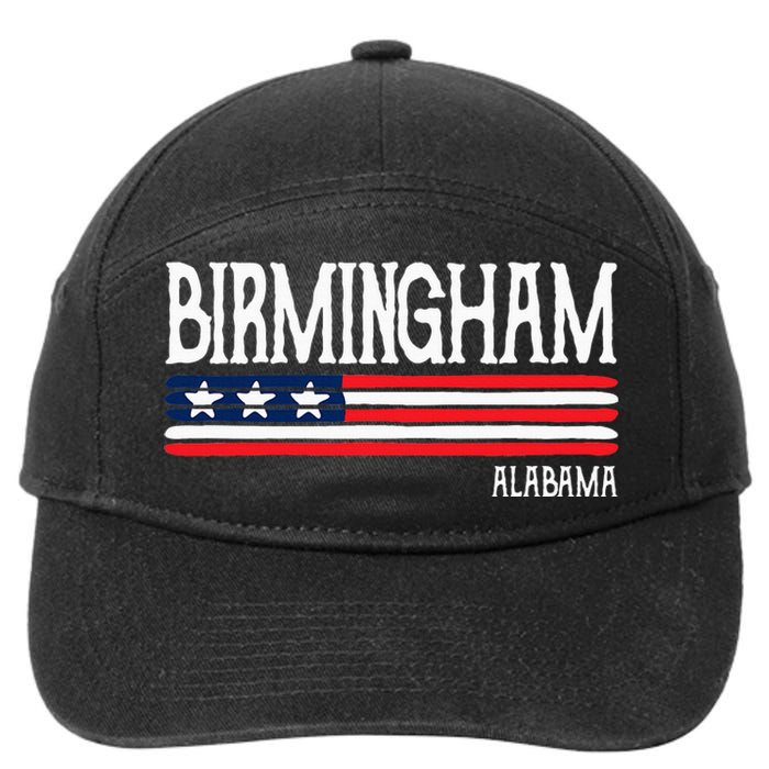 Birmingham Alabama Souvenir Gift 7-Panel Snapback Hat