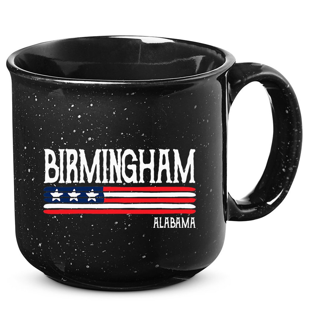 Birmingham Alabama Souvenir Gift 15oz Campfire Ceramic Mug