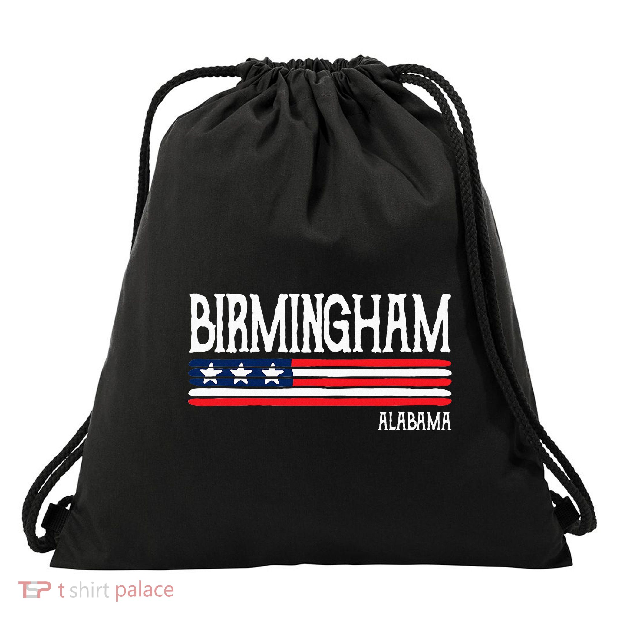 Birmingham Alabama Souvenir Gift Drawstring Bag