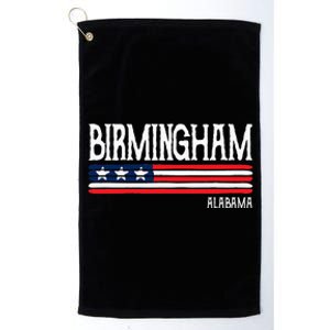 Birmingham Alabama Souvenir Gift Platinum Collection Golf Towel