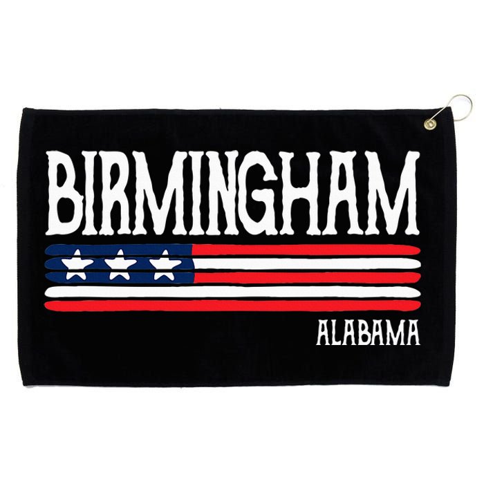 Birmingham Alabama Souvenir Gift Grommeted Golf Towel