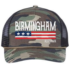 Birmingham Alabama Souvenir Gift Retro Rope Trucker Hat Cap