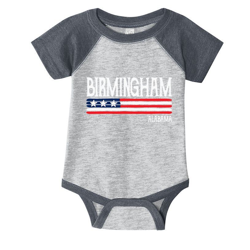 Birmingham Alabama Souvenir Gift Infant Baby Jersey Bodysuit