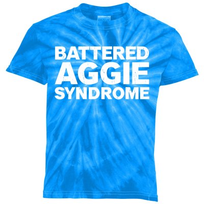 Battered Aggie Syndrome Kids Tie-Dye T-Shirt