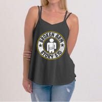 Broken Arm Story $10 Broken Hand Get Well Broken Arm Women's Strappy Tank