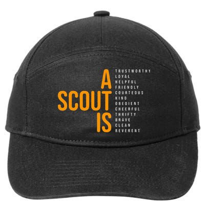 Bsa A Scout Is 7-Panel Snapback Hat