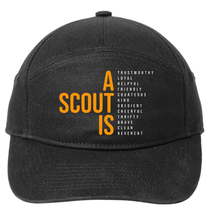 Bsa A Scout Is 7-Panel Snapback Hat