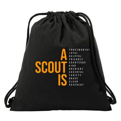 Bsa A Scout Is Drawstring Bag