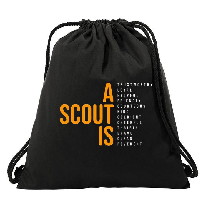 Bsa A Scout Is Drawstring Bag