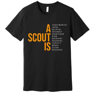 Bsa A Scout Is Premium T-Shirt