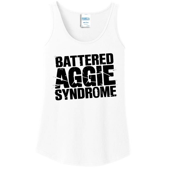 Battered Aggie Syndrome Ladies Essential Tank