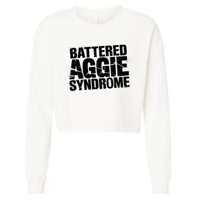 Battered Aggie Syndrome Cropped Pullover Crew