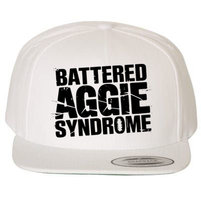 Battered Aggie Syndrome Wool Snapback Cap