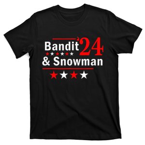 Bandit And Snowman 2024 Election T-Shirt