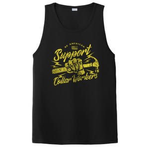 Be American Support Blue Collar Workers PosiCharge Competitor Tank