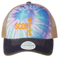Bsa A Scout Is Legacy Tie Dye Trucker Hat