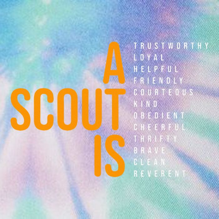 Bsa A Scout Is Legacy Tie Dye Trucker Hat