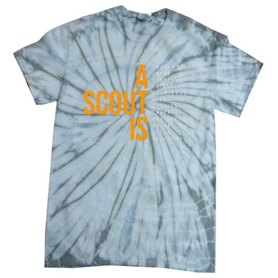 Bsa A Scout Is Tie-Dye T-Shirt