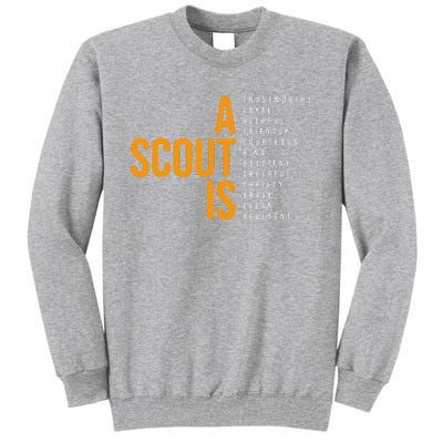 Bsa A Scout Is Tall Sweatshirt