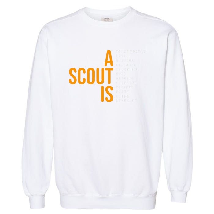 Bsa A Scout Is Garment-Dyed Sweatshirt