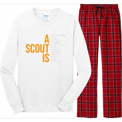 Bsa A Scout Is Long Sleeve Pajama Set