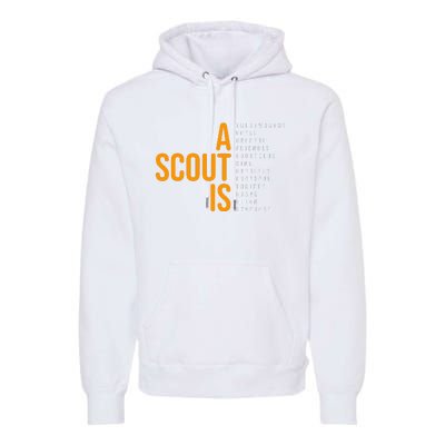 Bsa A Scout Is Premium Hoodie