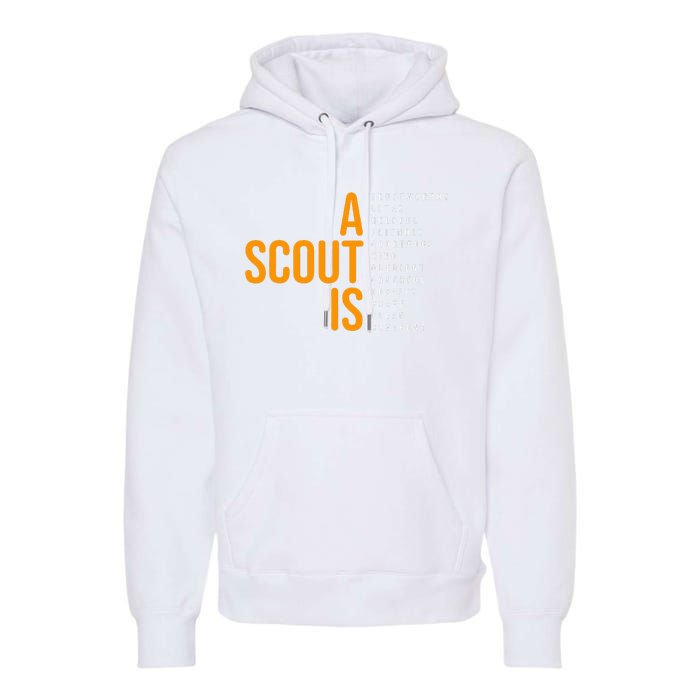 Bsa A Scout Is Premium Hoodie