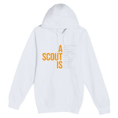 Bsa A Scout Is Premium Pullover Hoodie