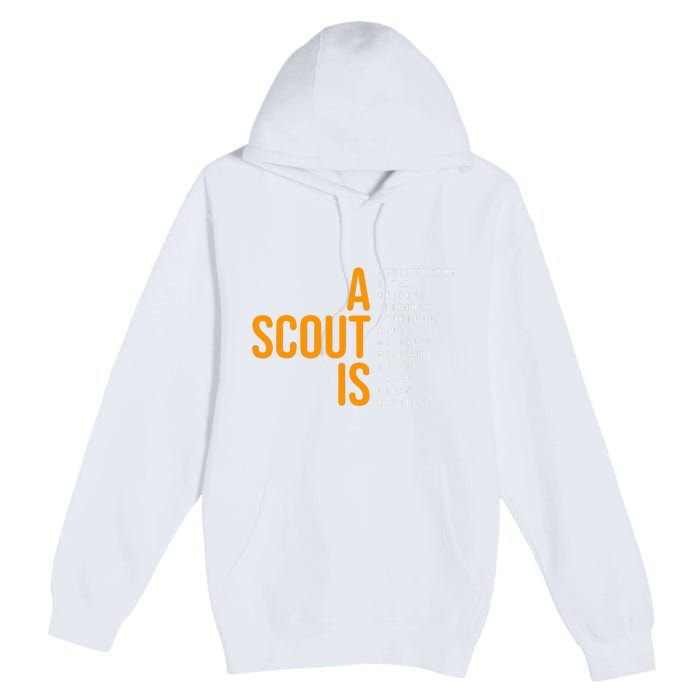 Bsa A Scout Is Premium Pullover Hoodie