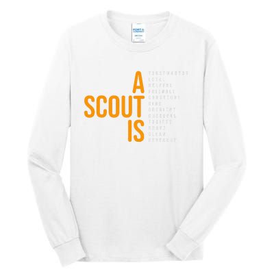 Bsa A Scout Is Tall Long Sleeve T-Shirt