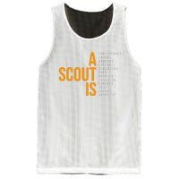 Bsa A Scout Is Mesh Reversible Basketball Jersey Tank