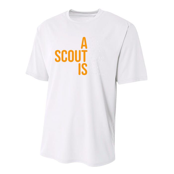 Bsa A Scout Is Performance Sprint T-Shirt