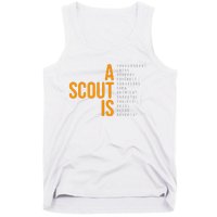 Bsa A Scout Is Tank Top