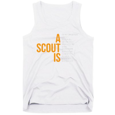 Bsa A Scout Is Tank Top