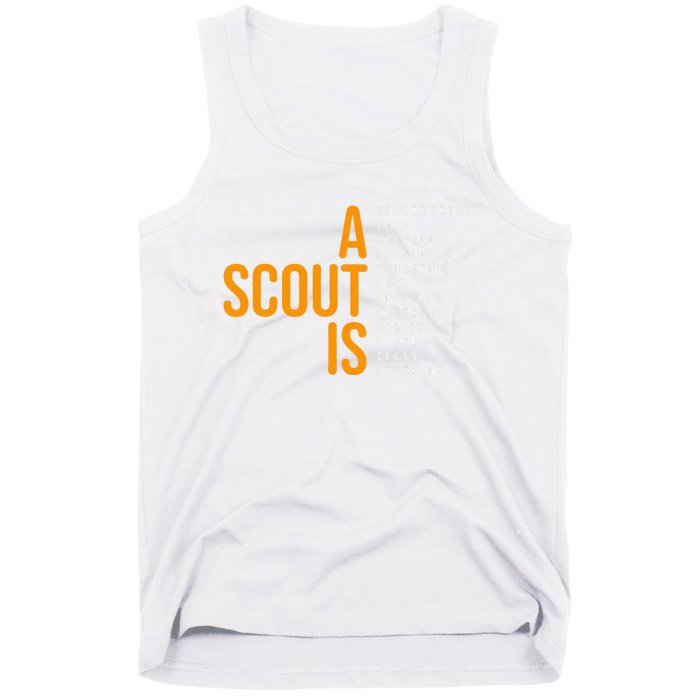 Bsa A Scout Is Tank Top