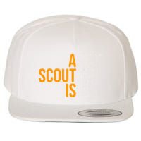 Bsa A Scout Is Wool Snapback Cap