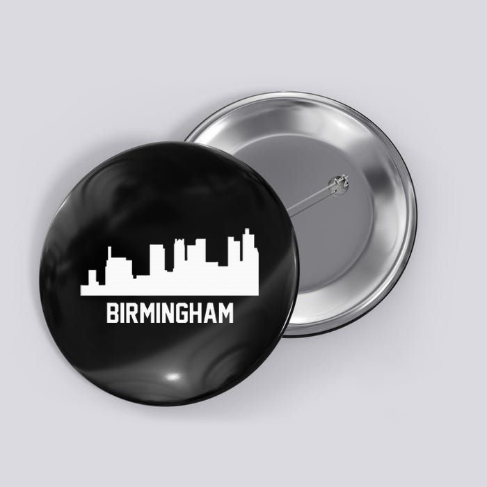 Birmingham Alabama Skyline Cityscape Button