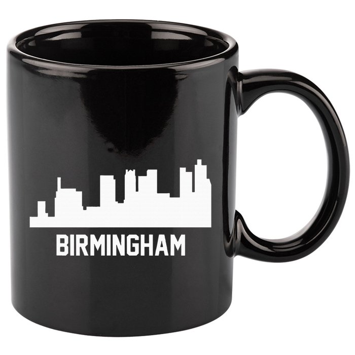 Birmingham Alabama Skyline Cityscape 11oz C Handle Ceramic Mug